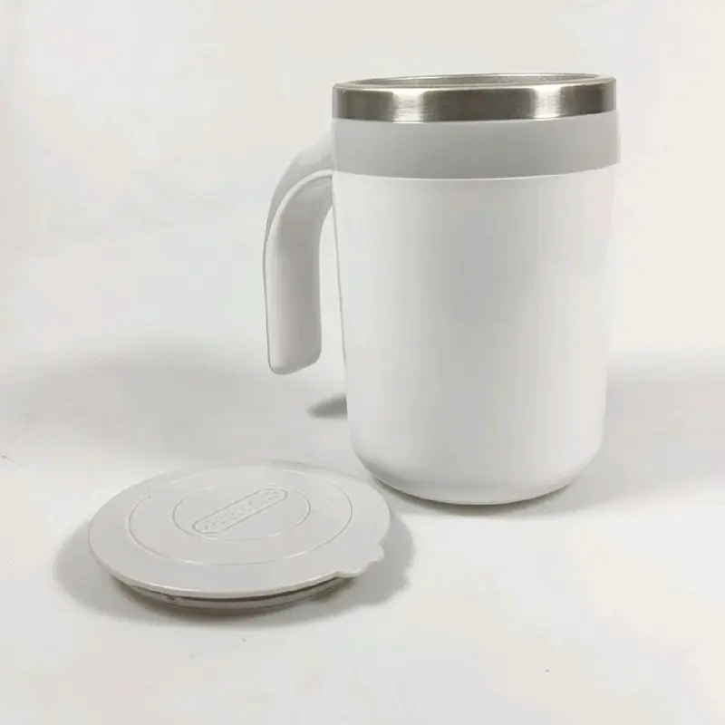 (Viral) Flash Sale Gelas Aduk Otomatis Self Stiring Cup Battery 380 ml -JY-101 - Kitchenware Stainless 2