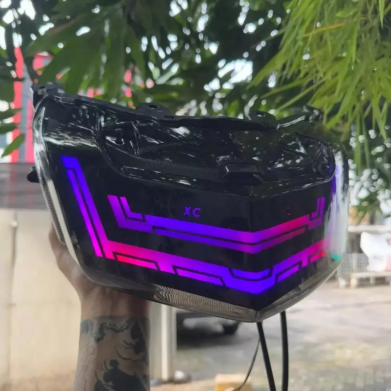Lampu Stop Nmax  Old Lazy Rgb+App Stoplamp Nmax 2015-2019 Old Lazy Rgb Plus App Lampu Belakang Nmax Lama Lazy 3