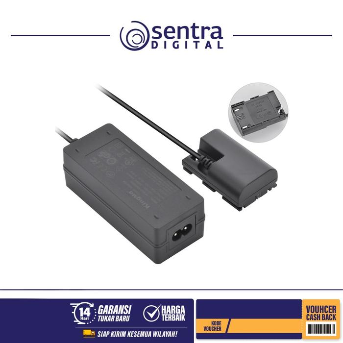 Gambar Kingma Dummy Battery + Indoor Power Adaptor DR-LPE6 dari Sentra Digital Kota Surabaya Tokopedia