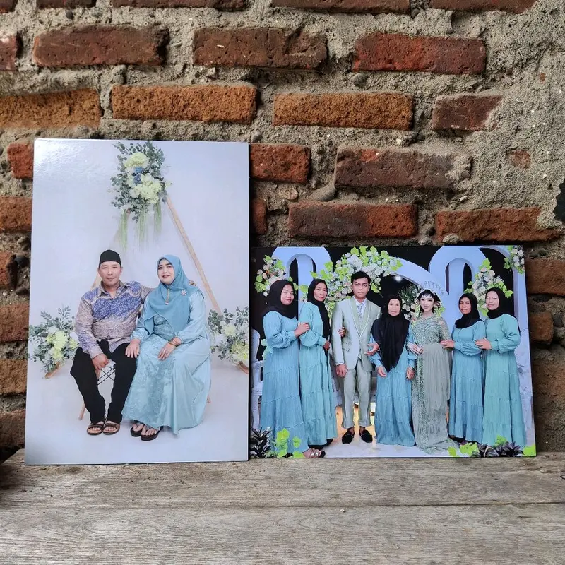 CETAK FOTO BINGKAI PAPAN MDF UKURAN 30X45CM 12RS - CETAK FOTO CUSTOM MDF 2