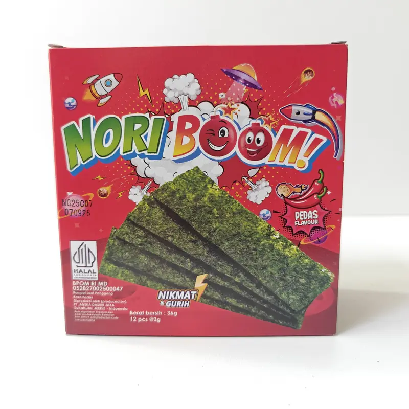 NORI BOOM 1 DUS 5 VARIAN RASA BISA MIX REQUEST 5