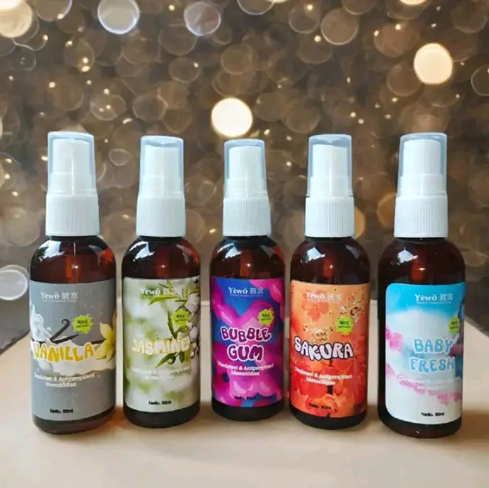 BUY 1 GET 1 Yewo Naturals Deodorants spray tawas untuk ketiak tersedia dengan 5 wangi variant 3