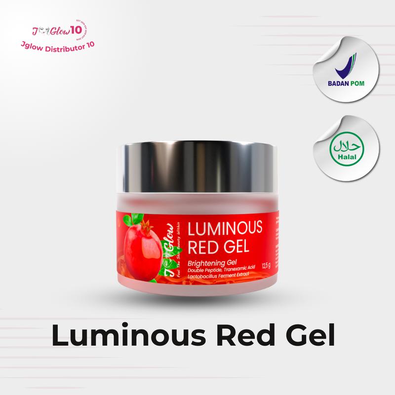JGLOW JELLY SERIES ACNE CARE GEL RED LUMINOUS GEL Berminyak Beruntusan 1