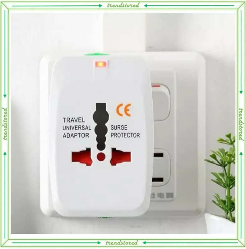 Adaptor Travel Internasional All-in-One: Solusi Praktis untuk Semua Colokan Listrik di Seluruh Dunia! 4