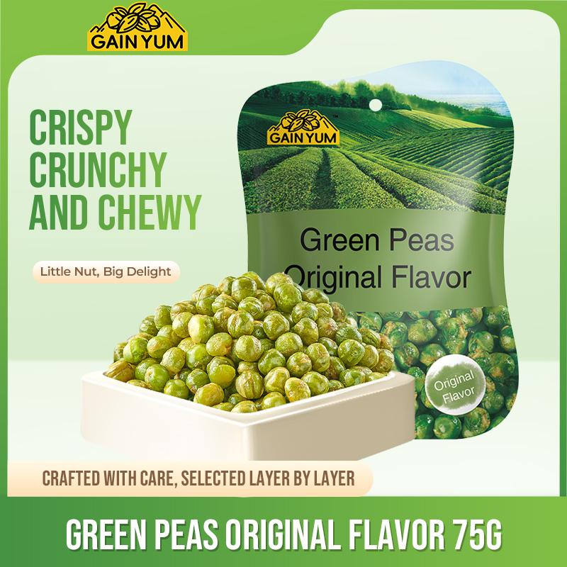 Product Introduction of GainYum - Kacang Polong Rasa Original 75G 1