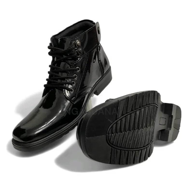 Sepatu formal pria pdh dinas pantofel tali plus resleting 8