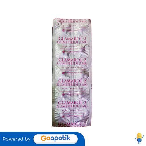GLAMAROL 2 MG STRIP 10 TABLET