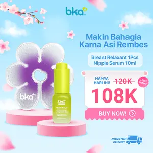 [SET ASI REMBES] - Nipple Serum BKA isi 10ml & Breast Relaxant Color Changing isi 1 Pcs  | Melembapkan PutIng &  - Perawatan Payudara untuk ASI Lancar Ibu Hamil & Menyusui