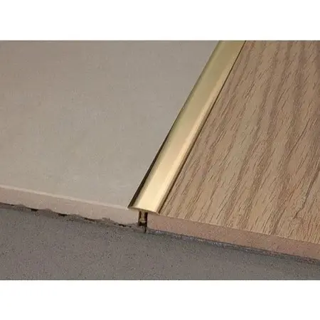 List T Alumunium 3mm Untuk Sambungan Antar PVC Marmer / List Transisi Sambungan Vinyl 3mm / List T antar SPC