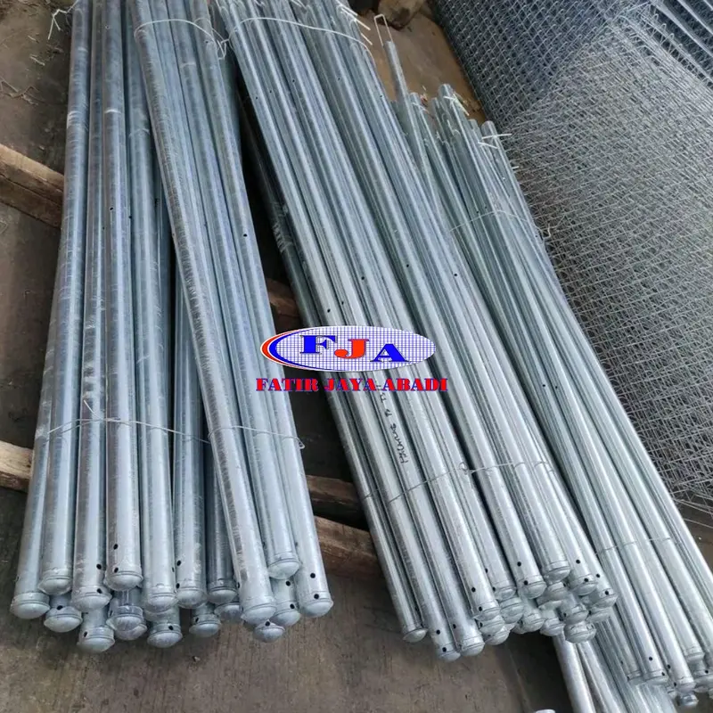 Tiang Pagar Brc Tinggi 200 cm Hot Dip Galvanis - Harga Murah 6