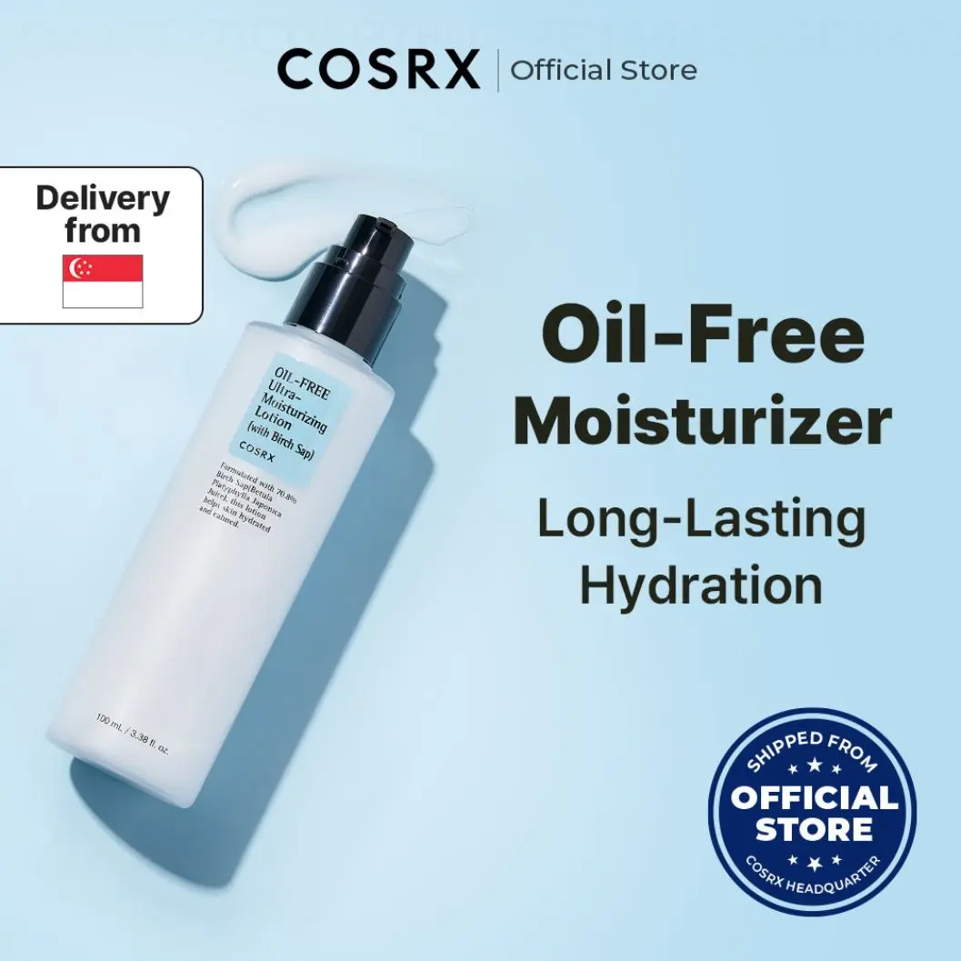 COSRX Oil Free Ultra Moisturizing Lotion (with Birch Sap) - 100 ml - Pelembab Wajah - Skincare EQP9NX
