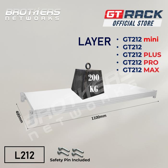 Promo LAYER L212 GT RACK GT212 MINI PLUS PRO MAX - AMBALAN RAK GUDANG ...