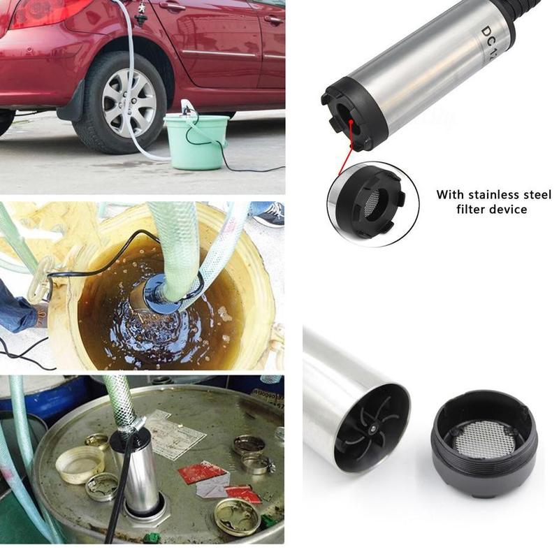 Potongan Harga!!! Pompa Celup mesin pompa Sedot solar Mini pompa Solar DC 24V mesin pompa Minyak 6