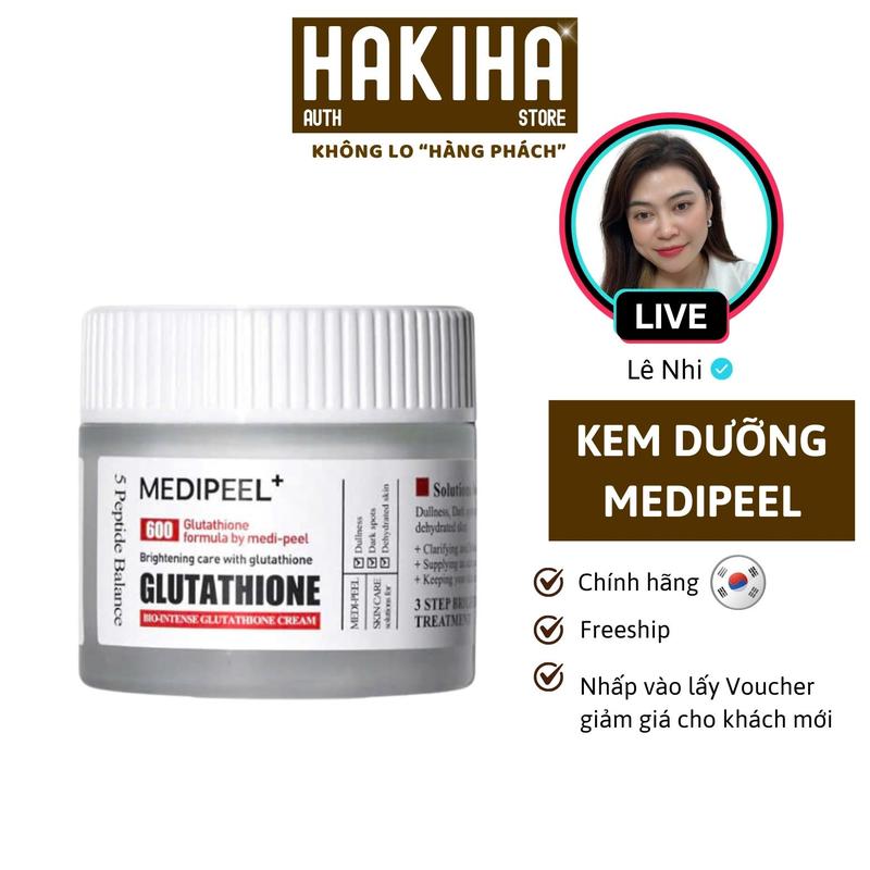 [ Medi-Peel ] Kem Dưỡng Da Glutathione 600 White Cream Hàn Quốc - 50gr Women Làm Đẹp Da Skincare