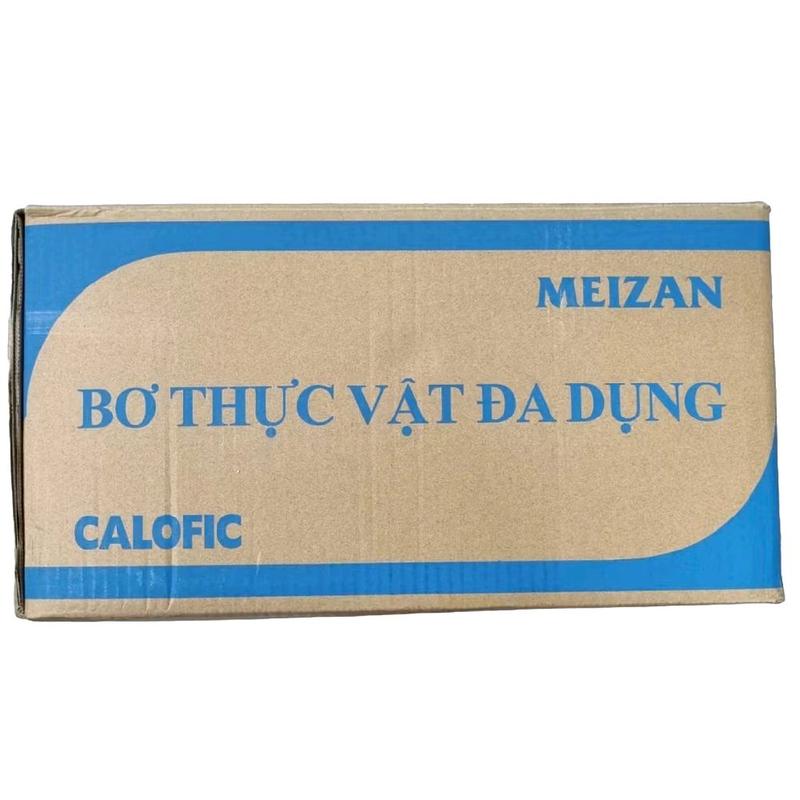 Bơ thực vật đa dụng Bơ lạt Margarine Meizan - Tách lẻ gói 1kg - dùng làm bánh bắp rang bơ cafe rang xay ....