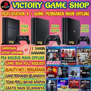 SONY PLAYSTATION | SONY PS4 | PS4 | PS 4 | PS4 FAT | PS4 SLIM | PS4 PRO | PLAYSTATION 4 | BERGARANSI 1 TAHUN