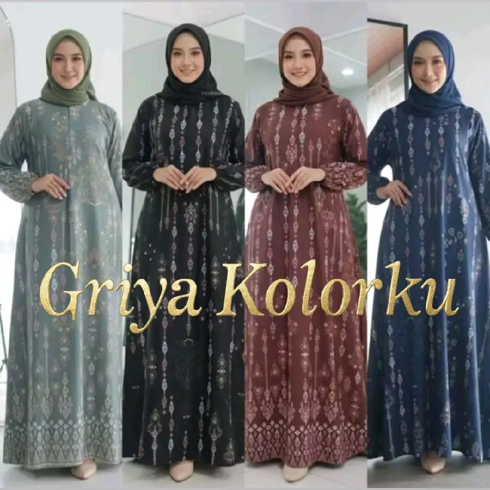 PAKET ISI 3 GAMIS ETNIK