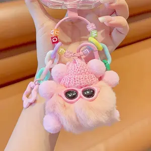 [COD]Gantungan Kunci Hiasan Tas Boneka Cute Coal Balls Set Strap Phone