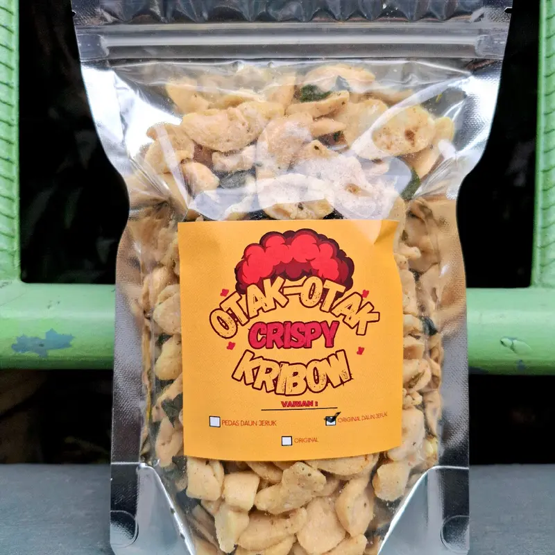 OTAK OTAK KRISPY KRIBOW 200 GRAM - OTAK OTAK CEMILAN VIRAL 3