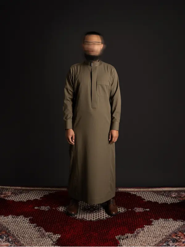 Local Project | Jubah Pria Dewasa Gamis Lengan Panjang | Fahd Olive Green 0