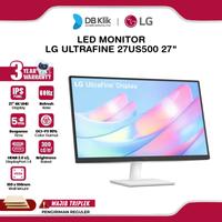 Gambar LG UltraFine 27US500 LED Monitor 27" IPS 4K UHD 60Hz 5ms Dynamic Action Sync HDMI DP - KHUSUS OJOL dari DBKlik Indonesia Kota Administrasi Jakarta Pusat 1 Tokopedia