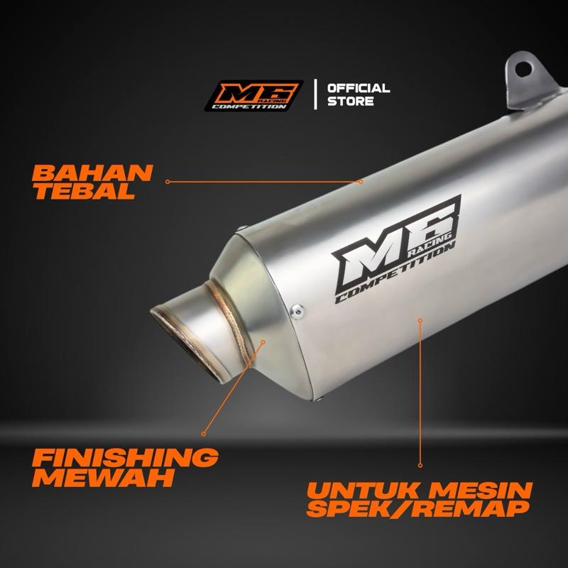 M6 Racing silincer competition TRIOVAL-BIG