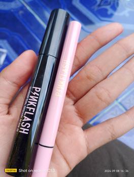 Product Review of [5.5 PROMO] PINKFLASH Mascara + Eyeliner #OhMyLine Bundle Set Volumizing Waterproof cl from u**3 1