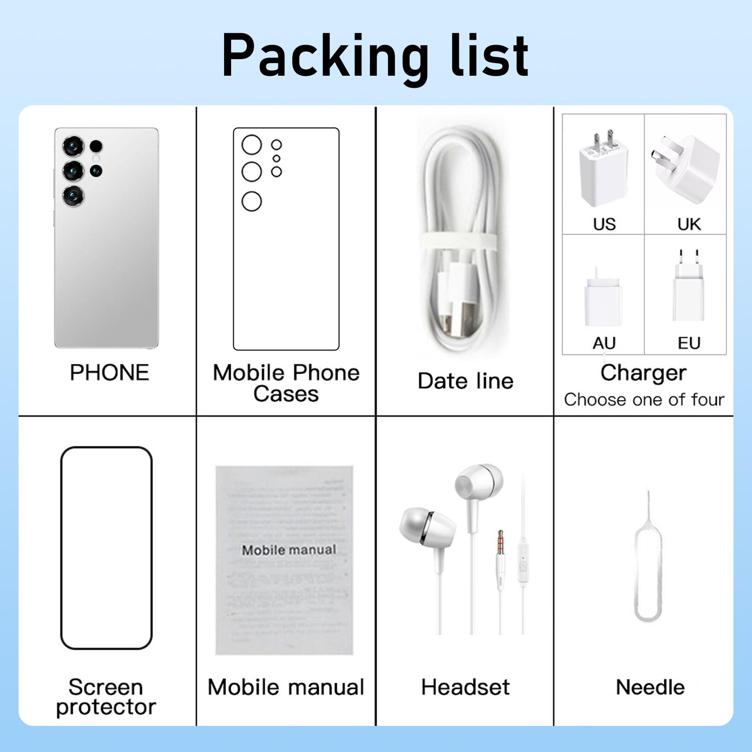 [Bisa COD] 2026 Murah cuci gudang Handphone Asli 7.5inci Layar 16GB+1TB 5G WiFi Bluetooth Android 14.0 dengan 8000mAh Kamera 32MP+108MP 10Core Face Unlocked Fingerprint ID Metal Built-in Frame