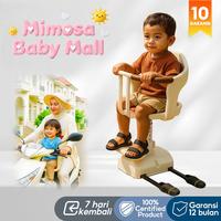 Gambar 【Mimosa Baby Mall】Kursi keselamatan anak kursi jok bonceng anak motor matic Dapat diangkat full black edition Rotan anak Furniture Sandaran Furniture - putih-B dari Mimosa Baby Mall Kota Tangerang 1 Tokopedia