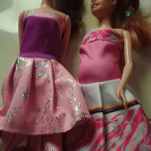 (BAJU BERBI MAINAN BONEKA BERBI) Paket Mainan 5 Baju Berbie 5 Sepatu Berbie 5 Aksesoris Berbie