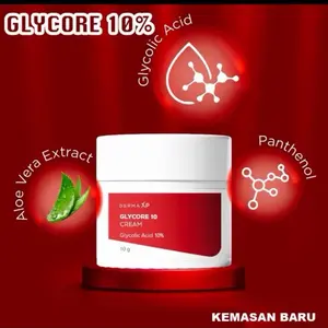 Glycore 10 dan glycore 8 cream glycolic acid