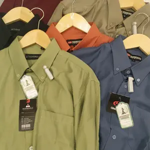 KEMEJA LENGAN PANJANG FORMAL POLOS NINEHILL&ONEHILL  PRIA Nyaman Slimfit Casual