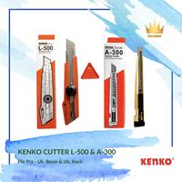 Gambar KENKO Cutter Alat Pemotong Kertas L-500 & A-300/ Uk.Besar & Kecil - PCS - Kecil dari Raja Lakban Jakarta Kota Administrasi Jakarta Barat 1 Tokopedia