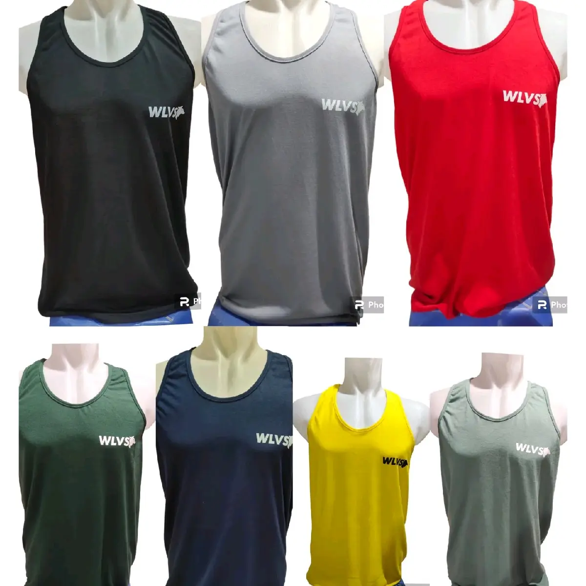 Singlet Sport WLVS Gym Original - Tampil Stylish saat Berlatih dengan Singlet WLVS Olahraga