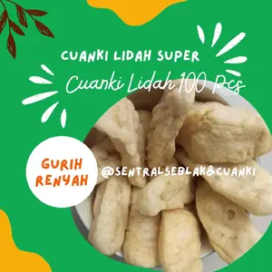 Cuanki Lidah Super Padat Besar Terasa Ikan Tidak Berminyak