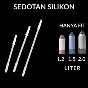 [ MICHA ] Sedotan Silikon Foodgrade BPA FREE bisa untuk Tumbler Tyeso 01-01015 01014 01013