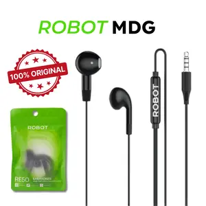 Robot RE50 Earphone Wired Headset In Ear Deep Bass High-Definition