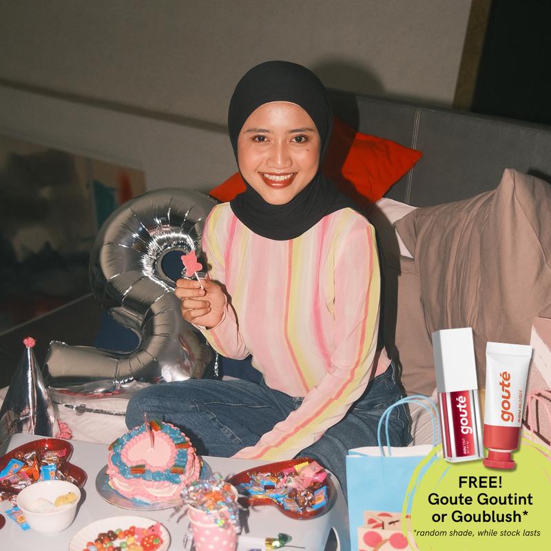 House of KYNY - Stripes Gum Mesh Top - Atasan Wanita Lengan Panjang Print - Outfit Konser - Plus Size 1