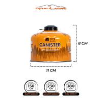 Gambar Dhaulagiri - Gas Portable - Canister - Tabung Kaleng Kosong Butane 230gr Refill Portable Untuk Kompor Camping Outdoor - Canister 230gr dari Dhaulagiri Official Store Kota Administrasi Jakarta Utara 2 Tokopedia
