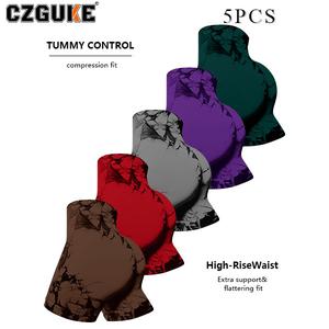 CZGUKE conjunto de cinco pzas para mujer: mallas cortas tipo legging de alta elasticidad y transpirables con tiro alto y efecto realce de cadera, estilo tie-dye sin costuras, ideales para yoga y gimnasio