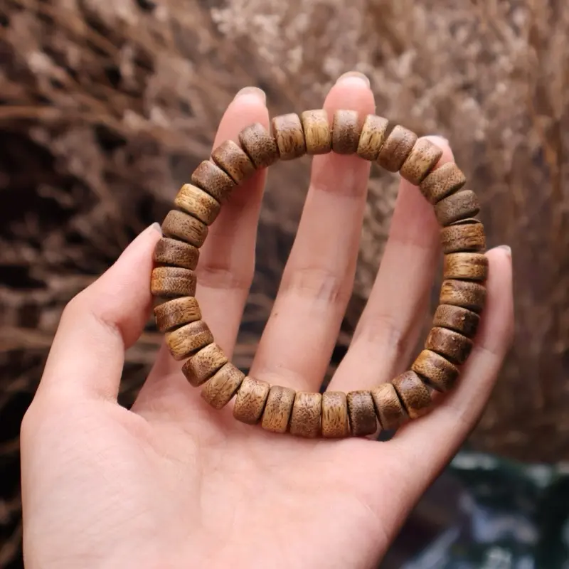 Vòng Tay Trầm Hương BÁNH XE  - Nhà Cậu Phú Bán Trầm 0