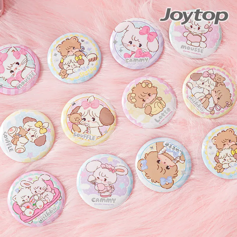 JOYTOP Button Pin Blind Box  Mikko Aksesoris Tas Cute Peniti 1
