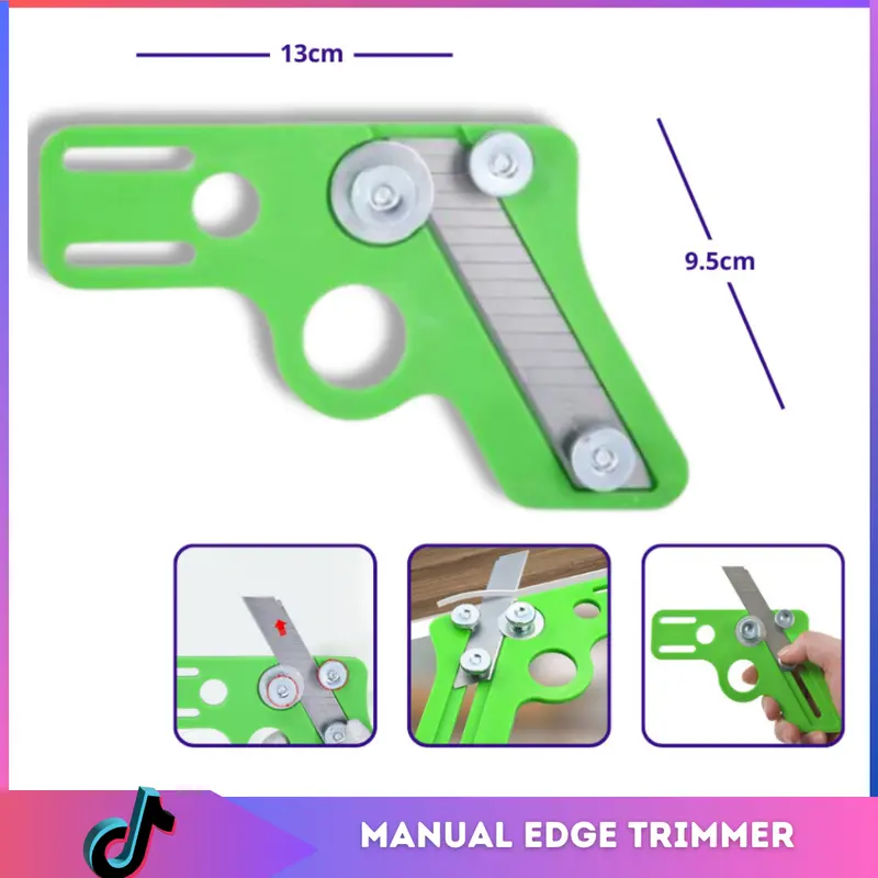 Manual Edge Trimmer Potong Tepi Kayu HPL PVC Sheet Cutter Edging Pemotong Sisi Pinggir Tepian Veneer Edging Banding Pemangkas Tepi Kayu Edge Trim 0