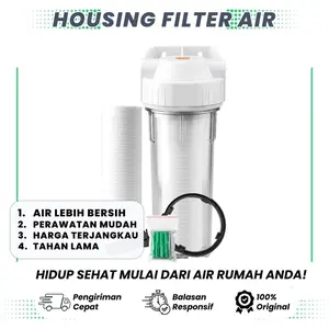 Filter Air Toren / Saringan Kran Air / Berpasir / Paket Filter Air Nanotec 1 Tahap Filter 10 inch PPF