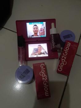 Product Review of Glad2Glow bundle 3in1 Peeling Solotiom Exfoliathing +Moizturizer Blueberry + Facial Cleanser Blueberry Mencerahkan Extract Niacinamide Pha Mengencangkan Wajah g2g from h**a 0