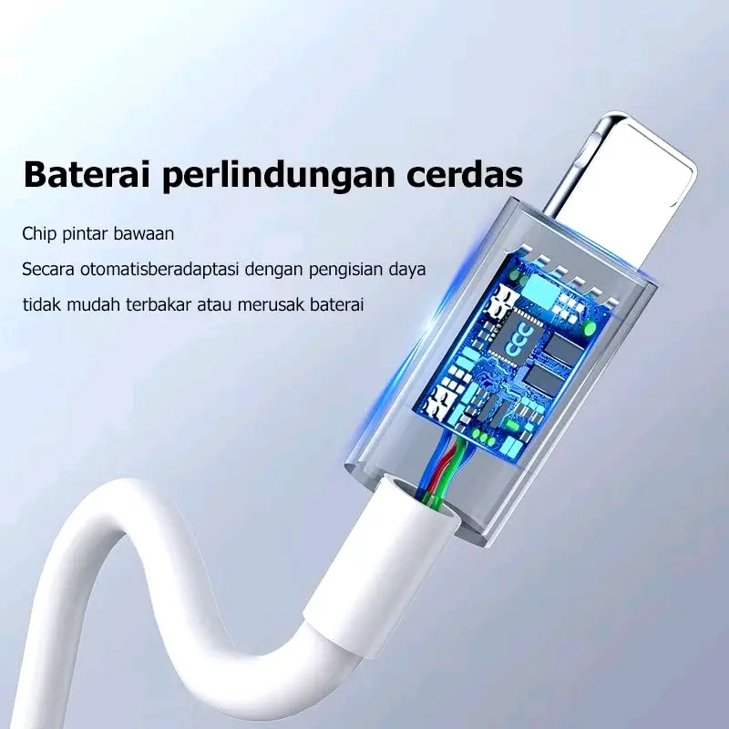 Charger For Iph 20W  Real Fast Charger Adaptor Kabel USB C To Lightning Casan Iph 20 Watt 4