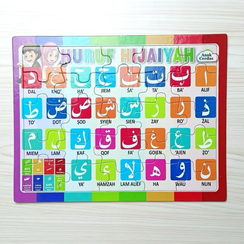Puzzle / Puzle / Pazel HIJAIYAH uk Besar Mainan anak