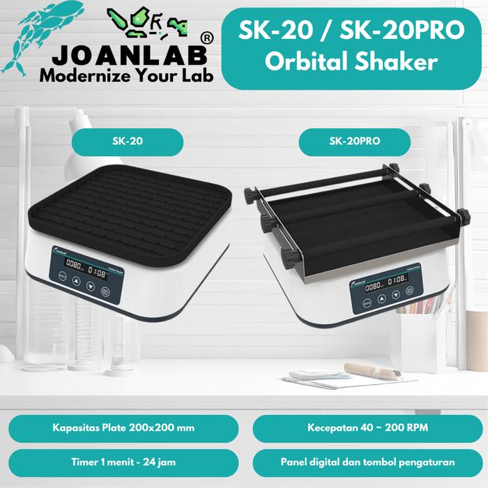 Jual JOANLAB Orbital Shaker Rotator Laboratorium Industrial SK-20 - SK ...