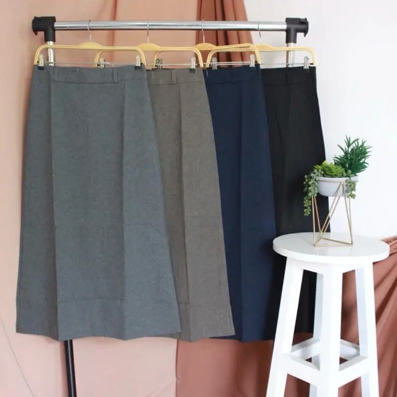 F2 - ROK MODEL A WANITA || ROK KANTORAN || ROK KERJA WANITA 4