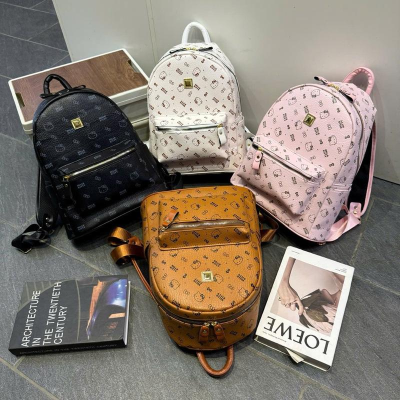 Balo đi học, đi làm size 40 bản quai to hoạ tiết hellokitty đáng yêu cute thời trang Hàn Quốc - BL020